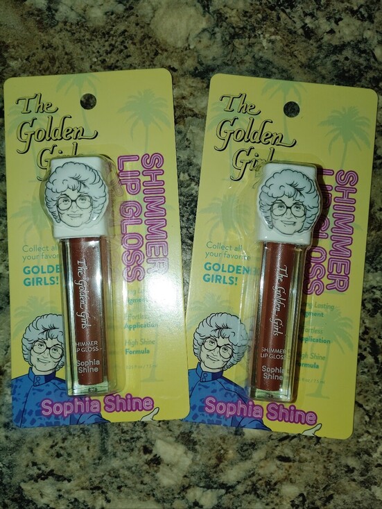 Golden girls Other - Sophia shine The Golden girls shimmer lip gloss. Long lasting pigment effortless